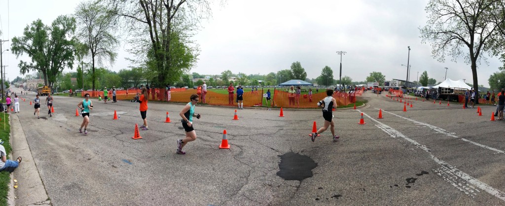 Bryan took this awesome series of me finishing the race.